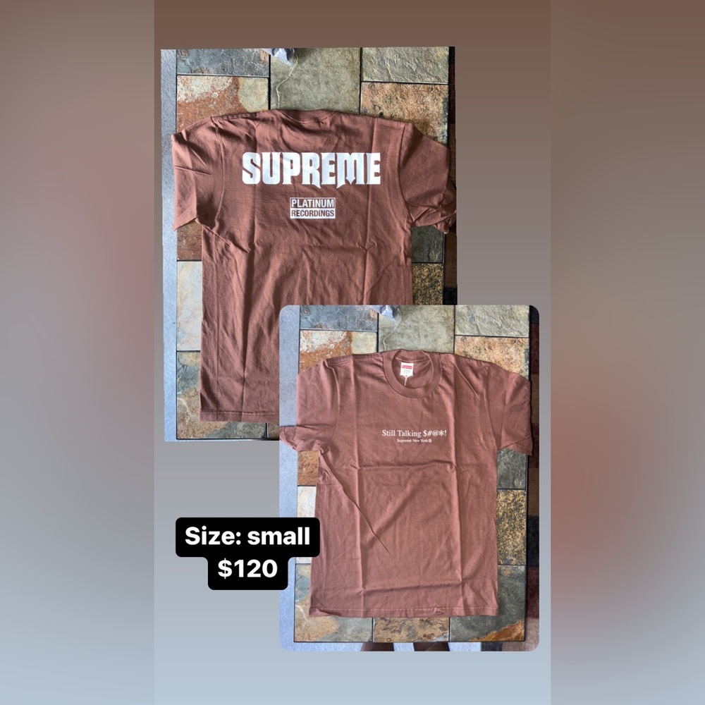 Supreme still talking tee